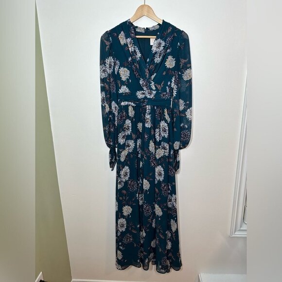 GAL Meets Glam Georgia‎ Floral Maxi Dress  Size 0 - Picture 2 of 8